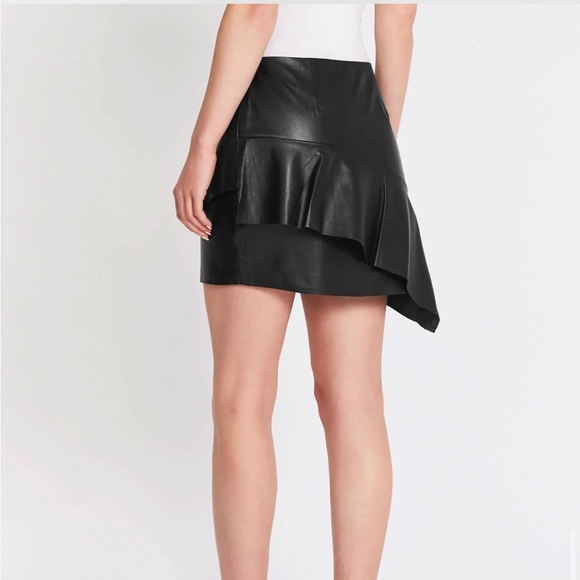 NWOT Joie Botan Leather Skirt [size 2] - Picture 2 of 6